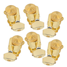 NHXF 6 pièces de mécaniques d'accordage à verrouillage pour guitare doré 17,5 mm