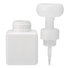 Flacon Ă pompe mousse blanche 250 ml format voyage