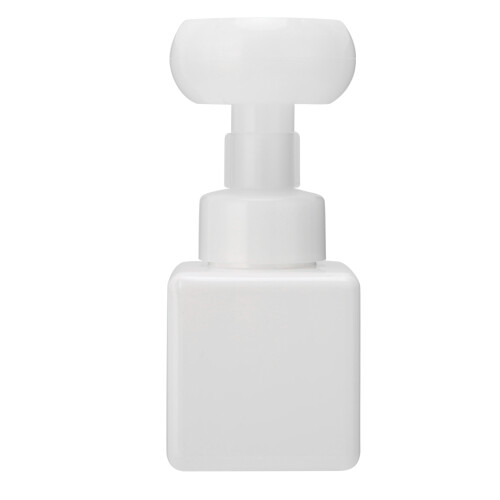 Flacon à pompe mousse blanche 250 ml format voyage 1