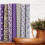7pcs 25*25cm Cotton Fabric DIY Assorted Squares Pre Cut Bedding Kit Quarters Bundle Purple Dot 16