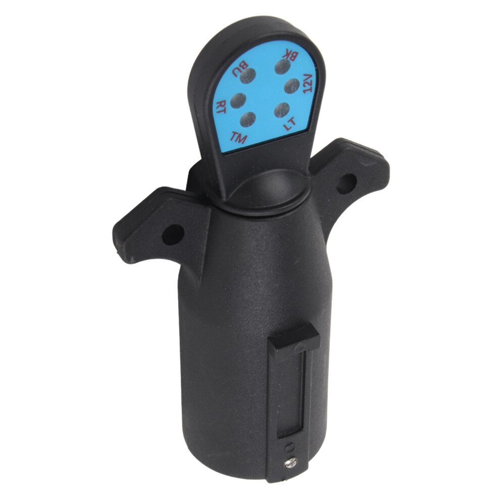 12V 7Pin Towing Wiring Cable Circuit Plug Socket Tester For Auto Trailers Light 8771322504232