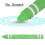 Stylet pour écran tactile 6,3 g 15  2,5  1 cm Vert 8