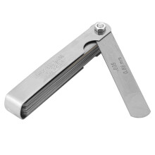 Jauge d'épaisseur à 32 lames 0,04-0,88 mm argent