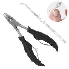 2 pezzi di tagliaunghie con lama curva in acciaio inossidabile - 13,6 cm