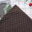 7pcs 25*25cm Cotton Fabric DIY Assorted Squares Pre Cut Bedding Kit Quarters Bundle Coffee Dot 11