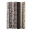 7pcs 25*25cm Cotton Fabric DIY Assorted Squares Pre Cut Bedding Kit Quarters Bundle Coffee Dot 14