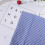 Set da 7 pezzi di quadrati in cotone da 25x25 cm, blu scuro 1