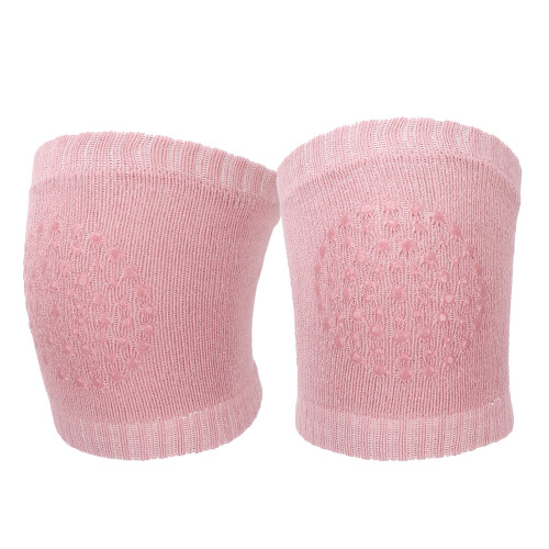 Ginocchiere antiscivolo per gattonare, rosa, 12x7,5 cm 1