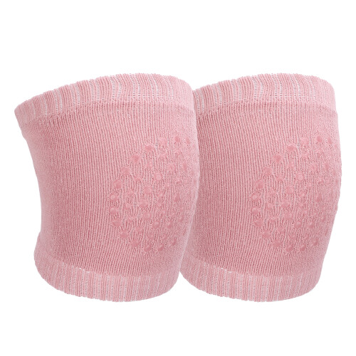 Ginocchiere antiscivolo per gattonare, rosa, 12x7,5 cm