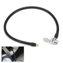 Tuyau de gonflage pour pneu, tube allongé, 300 PSI, noir