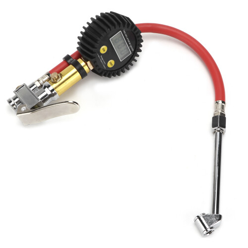 Misuratore di pressione per pneumatici LCD 3-300 PSI per auto e moto