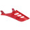 GTS 125 200 300 Cache-bras oscillant en aluminium rouge 13