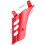 GTS 125 200 300 Cache-bras oscillant en aluminium rouge 10