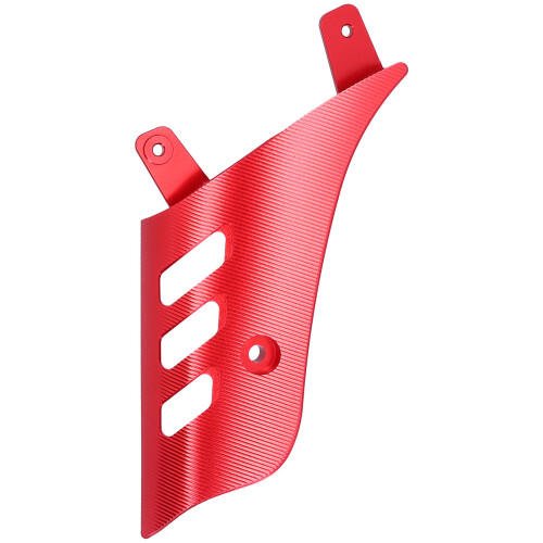 GTS 125 200 300 Cache-bras oscillant en aluminium rouge 1