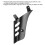 Copertura del forcellone per GTS 125/200/300cc - Nera 10