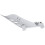 Cache-bras oscillant GTS 125 200 300 2013-2020 argent 12