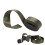 2 pièces sangles de sanglage vertes 25 mm 3 m boucles en zinc 4