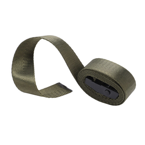 2 pièces sangles de sanglage vertes 25 mm 3 m boucles en zinc
