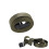 2 pièces sangles de sanglage vertes 25 mm 3 m boucles en zinc 8