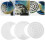 Moule calendrier blanc 1 ensemble demi-lune 20x10.5x1.3cm 14
