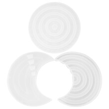 Stampo in silicone a forma di calendario bianco, set da 1, 20x10.5x1.3cm