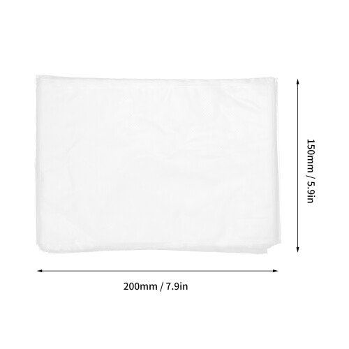 Sacchetti solubili in PVA per esche 150x200mm Trasparenti 50 pezzi 2