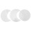 Moule calendrier blanc 1 ensemble demi-lune 20x10.5x1.3cm 2