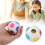 Palla Arcobaleno ABS Giocattolo educativo 7,5x7,5 cm 55 g 14
