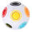 Palla Arcobaleno ABS Giocattolo educativo 7,5x7,5 cm 55 g 15