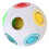 Palla Arcobaleno ABS Giocattolo educativo 7,5x7,5 cm 55 g 2