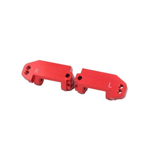 Moyeux C-Hub avant rouges pour Slash 1/10 RC 2