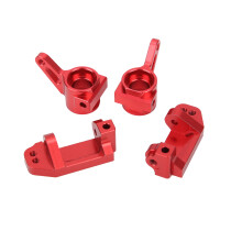 Set di C-Knuckles anteriori rossi da 29 g per Slash 2WD 1/10