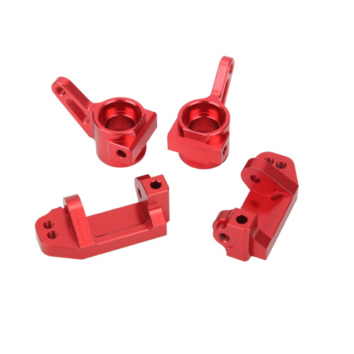 Moyeux C-Hub avant rouges pour Slash 1/10 RC