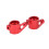 Moyeux C-Hub avant rouges pour Slash 1/10 RC 6