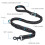 Dog Leash Multifunctional Strong Durable Buffer Training Traction Rope Pet SuppliesWithout Buckle 3