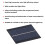 2 pièces module de panneau solaire noir 100 x 70mm 1W 5V 7