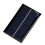 2 pièces module de panneau solaire noir 100 x 70mm 1W 5V 12