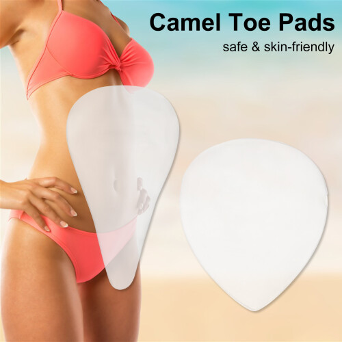 Concealer per Camel Toe in silicone 2 pezzi Trasparente M/L 2