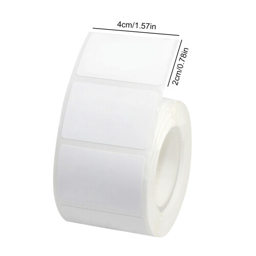 Etichette termiche impermeabili 1,6x0,8 pollici B11/B21/B3S 1