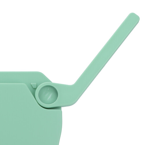 Ferma-libri pieghevole - Verde matcha - 26,7  19,5  1,8 cm