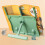 Ferma-libri pieghevole - Verde matcha - 26,7  19,5  1,8 cm 8