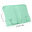 Ferma-libri pieghevole - Verde matcha - 26,7  19,5  1,8 cm 12