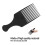 Set da 3 pettini professionali per capelli afro in ABS, portatile 5