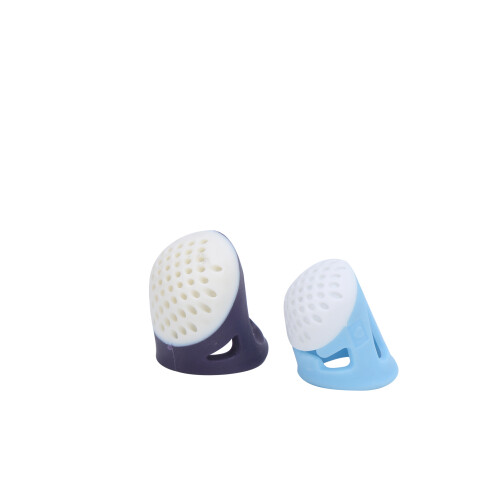 2 pièces de doigtier en silicone pour couture, durable