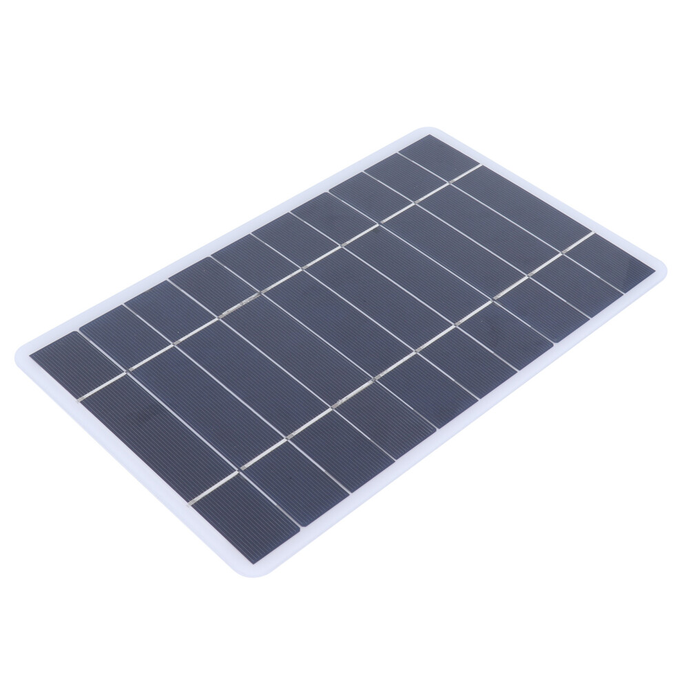 8W 5V Polycrystalline Solar Panel Highefficiency Pv Module Outdoor Solar Battery Charger Mobile Power Supply 7891322511908