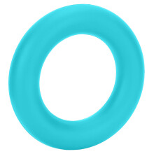 Porte-bobine en caoutchouc 1 pièce 5,2 pouces 133 mm bleu clair