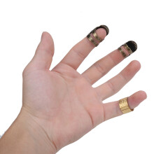 Sewing Thimbles WearResistant Durable DIY Metal Finger Protector for Sewing Embroidery Knitting Quilting