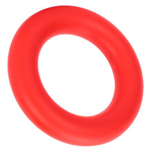 Heller roter Gummikernhalter für Nähmaschinen, Außendurchmesser 133 mm
