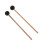 2 pezzi di bacchette da batteria con testa in gomma eterea 145x18x5mm 15