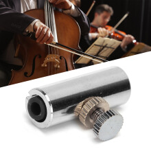 Eliminatore Wolf Tone per violoncello, in metallo, maneggevole, argento.